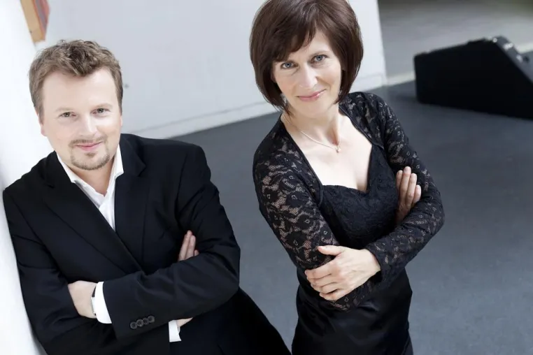 Bild: GERTRUD WITTKOWSKY & FRANZ VITZTHUM AM 07. MAI 13 ZU GAST BEI PRO MUSICA EICHSTÄTT