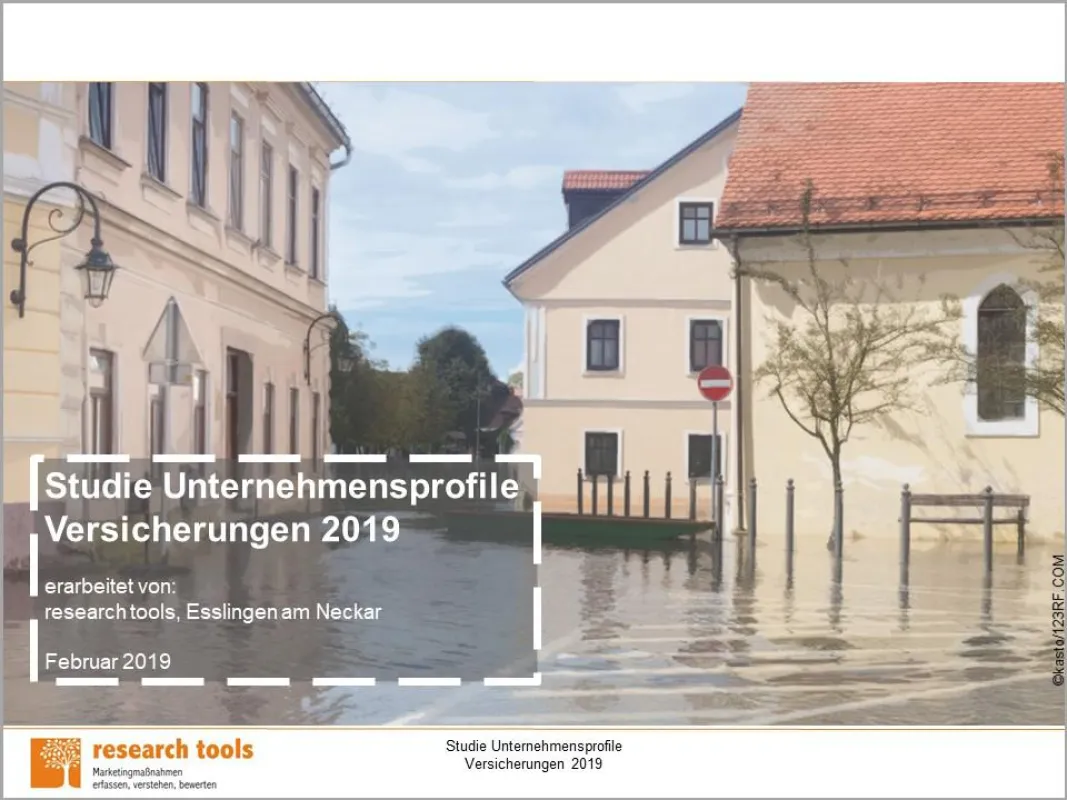 Studie Unternehmensprofile Versicherungen 2019
