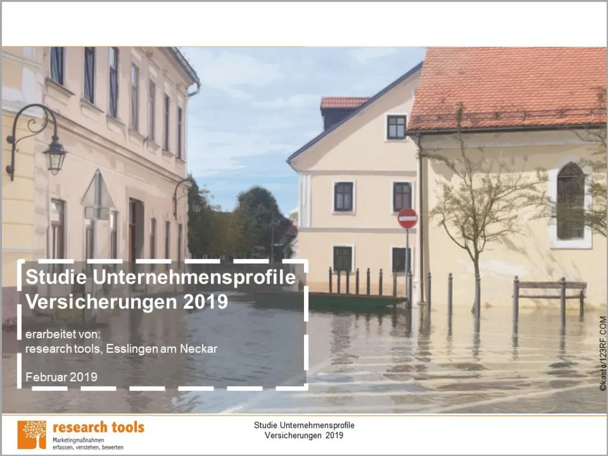 Studie Unternehmensprofile Versicherungen 2019