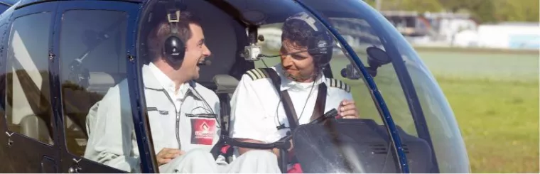 Bild: Heli Transair startet Stipendium für Berufspiloten