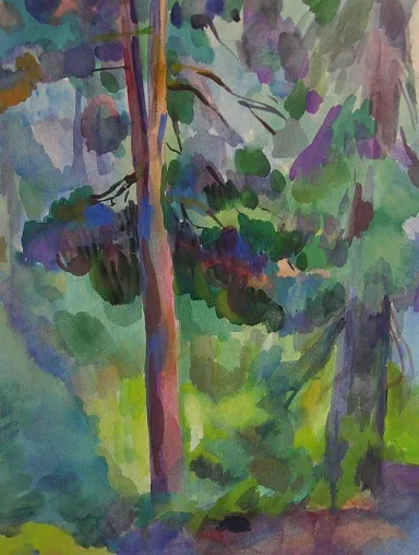 Bild: "paradise found" - eine Ausstellung mit Malerei und Fotografie von Maria Mednikova Rainer Böhme in Tharandt