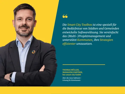 Bild: bee smart city präsentiert Software für Kommunen in Barcelona