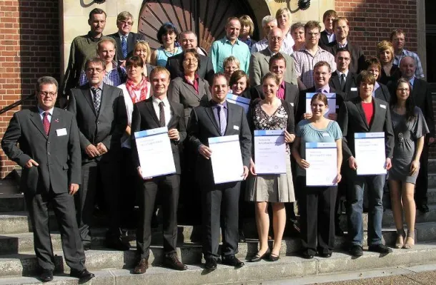 Bild: Sieben neue Technische Betriebswirte (HWK) in Lüneburg verabschiedet