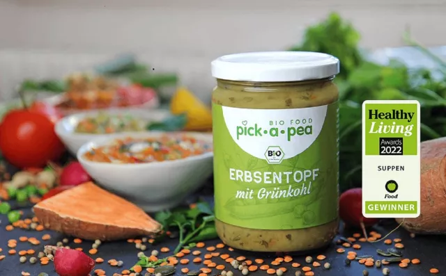 Bild: pick-a-pea BIO FOOD gewinnt zum vierten Mal Innovations-Auszeichnung