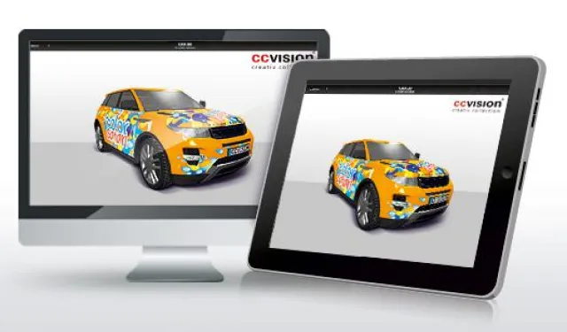 Bild: Neue 3D-Präsentation für Fahrzeugbeschriftung