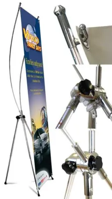 Bild: Easydisplay Bannerständer für viano-family-days.ch