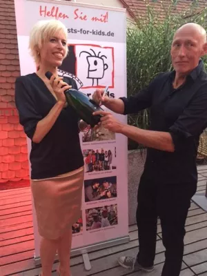 Bild: Champagne Bollinger Charity Aperitif zugunsten Artists for Kids