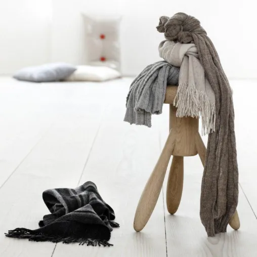 Bild: Fair schenken zu Weihnachten–FairTrade Decken, Schals, Accessoires aus Alpakawolle in skandinavischem Design