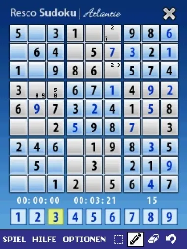 Bild: Sudoku - der japanische Rätselkult auf dem Pocket PC