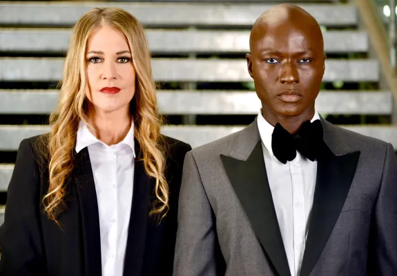 Bild: Unternehmerin Christine Walker und Star-Model Papis Loveday zeigen, wie man Karriere macht!