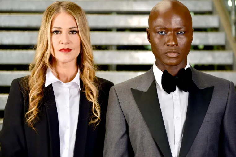 Bild: Unternehmerin Christine Walker und Star-Model Papis Loveday zeigen, wie man Karriere macht!
