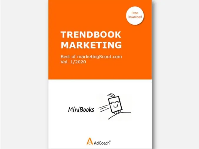 Bild: Trendbook Marketing – AdCoach veröffentlicht kostenloses eBook zu aktuellen Marketingtrends
