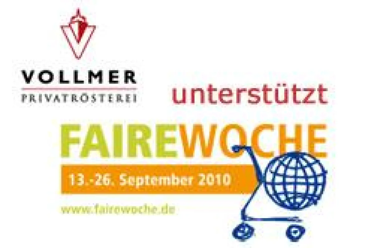 Die Privatrösterei Vollmer unterstützt die Faire Woche 2010