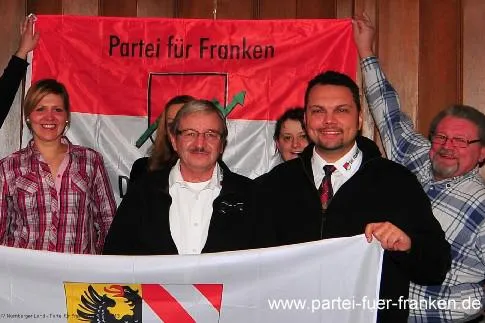 Bild: Andreas Brandl und Herbert Fuchs treten für die Partei für Franken im Landkreis Nürnberger Land an