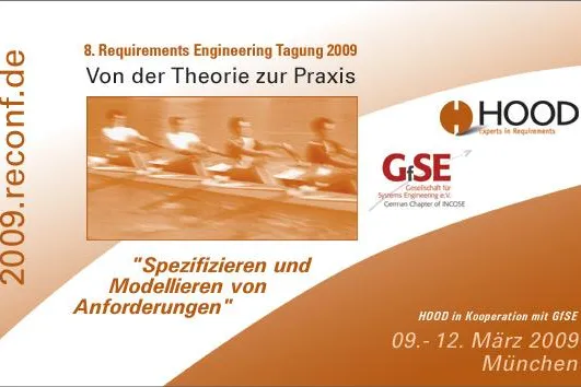 Bild: Call for Papers zur REConf 2009 – 8. Requirements Engineering Tagung