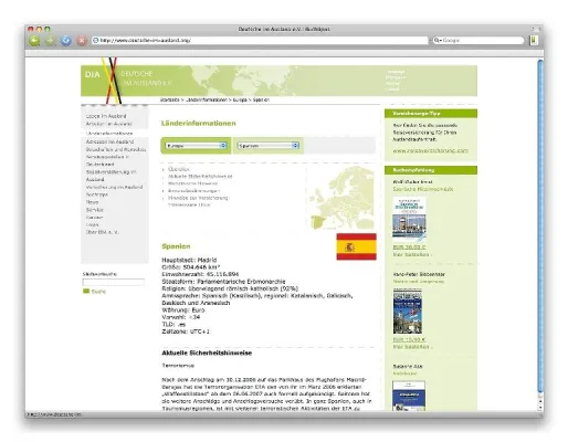 Bild: Neue Website für Deutsche im Ausland - Gebündeltes Wissen für Ausreisewillige