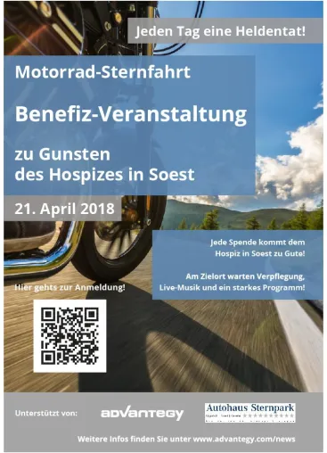 Bild: Jeden Tag eine Heldentat - advantegy macht sich stark für das erste Hospiz im Kreis Soest