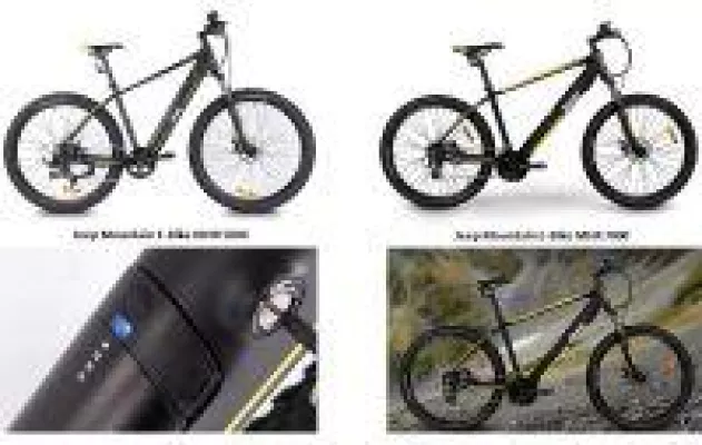 Bild: Erste Mountainbike-Modelle von Jeep E-Bikes sind da