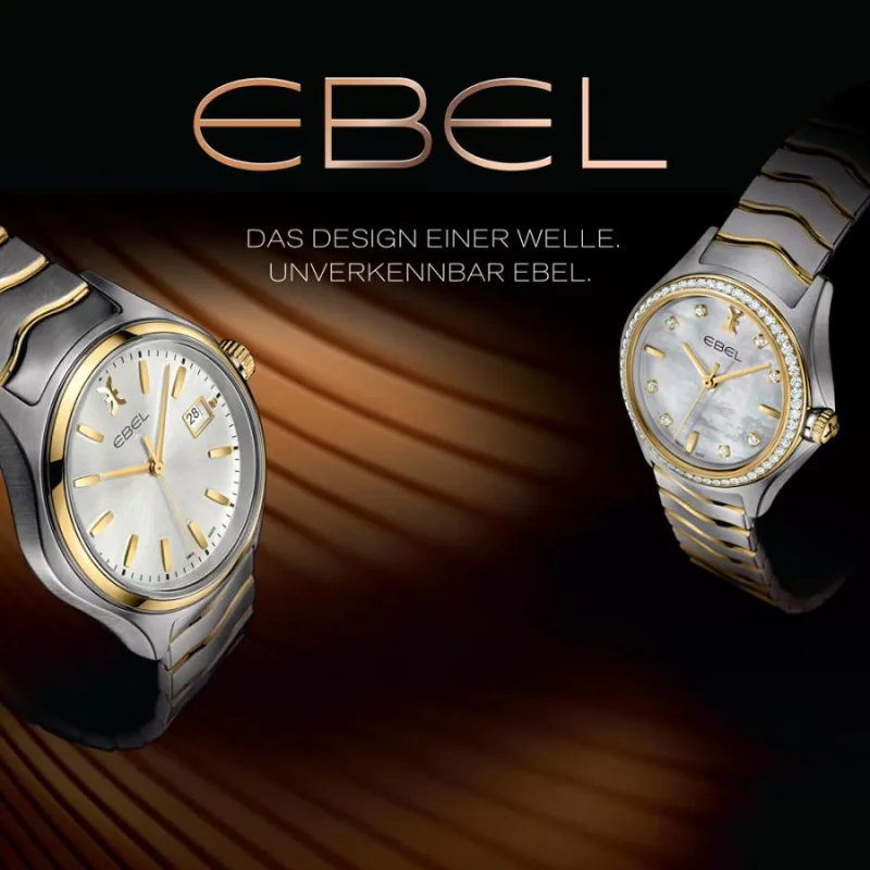 EBEL WAVE bicolor - Herren- und Damenmodell