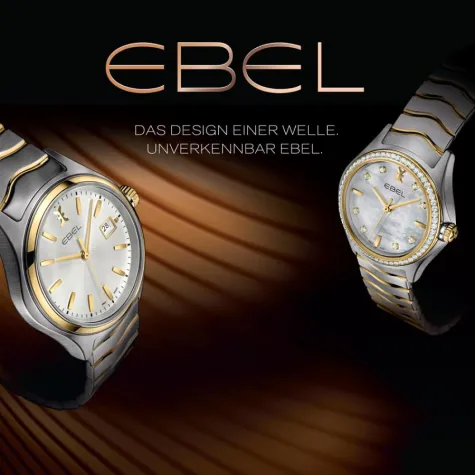 Bild: Die Evolution einer Ikone – EBEL WAVE Stahl und Gold Lady & Gent