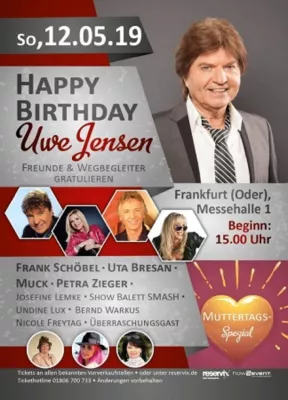 Bild: Happy Birthday Uwe Jensen – die große Gala kommt