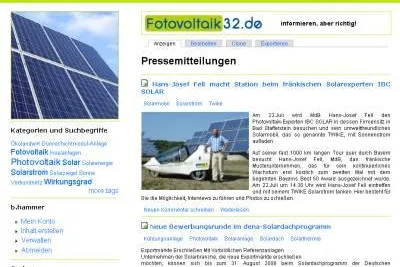 Bild: Neuigkeiten aus der Solarbranche