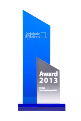 Belimo wurde der „GebäudeEffizienz Award 2013“ verliehen Bild: Belimo wurde der „GebäudeEffizienz Award 2013“ verliehen