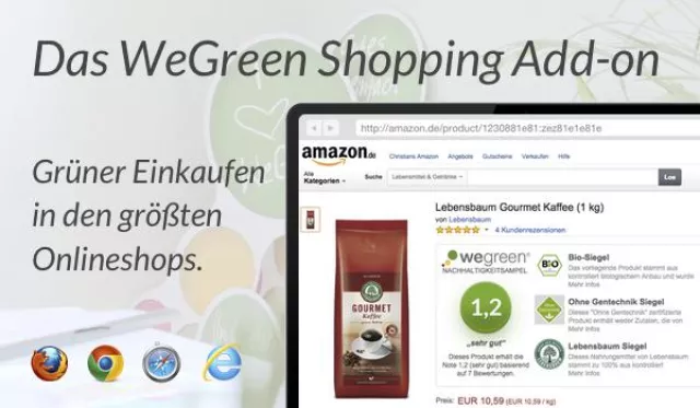 Bild: Grüner einkaufen auf Amazon & Co.
