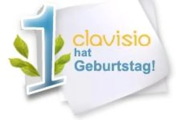 clavisio feiert 1-jähriges Bestehen Bild: clavisio feiert 1-jähriges Bestehen