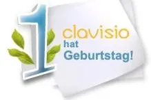 Bild: clavisio feiert 1-jähriges Bestehen