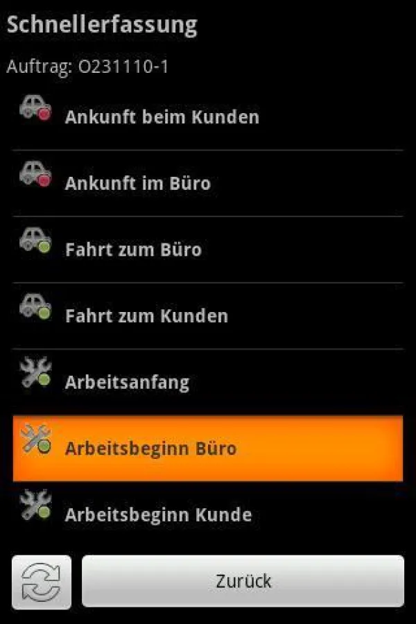 Arbeitszeiten einfach und chic buchen