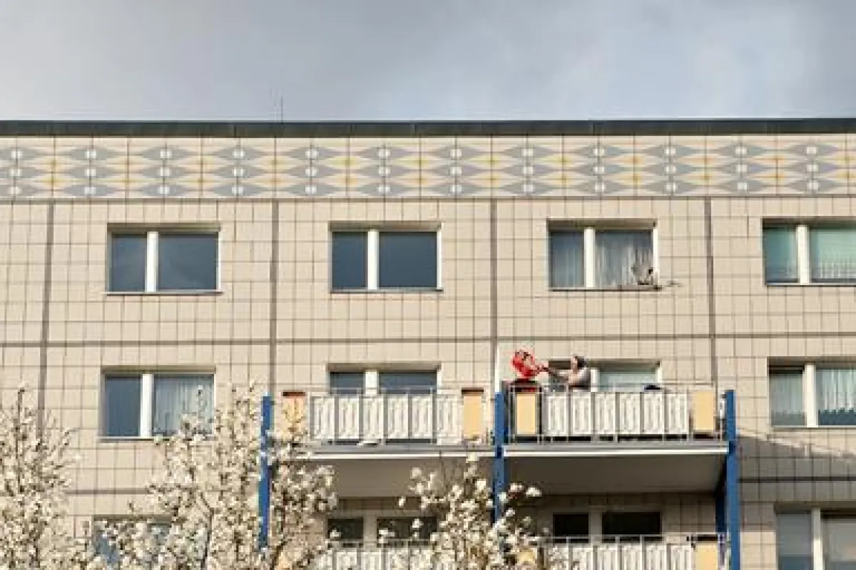 Sozialisitsches Wohnen an der Karl-Marxallee