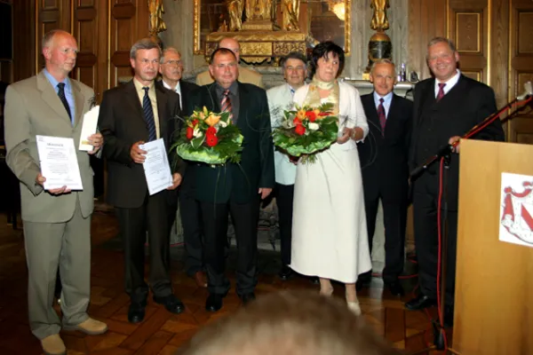 Bild: Wirtschaftsregion Chemnitz-Zwickau zeichnet Sieger des Wachstumspreises 2005 aus