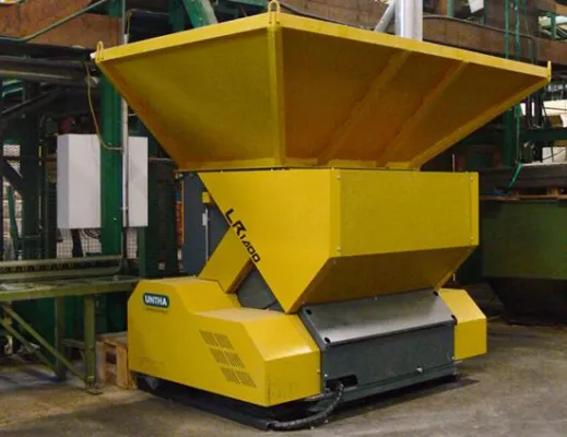 Bild: Holzschredder für die Zerkleinerung von Produktionsabfall