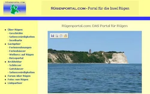 Bild: Rügenportal.com - Portal für die Insel Rügen - geht online