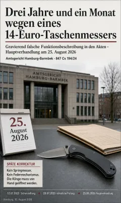 Bild: Akten dokumentieren eine gravierend falsche Funktionsbeschreibung des LKA Hamburg 