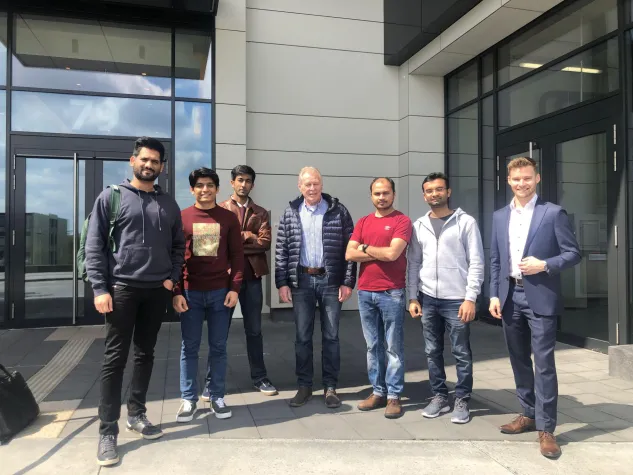 Bild: Die SRH Hochschule Hamm zu Gast an der RWTH Aachen