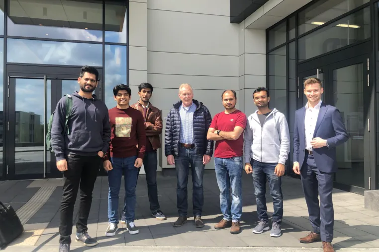 Bild: Die SRH Hochschule Hamm zu Gast an der RWTH Aachen