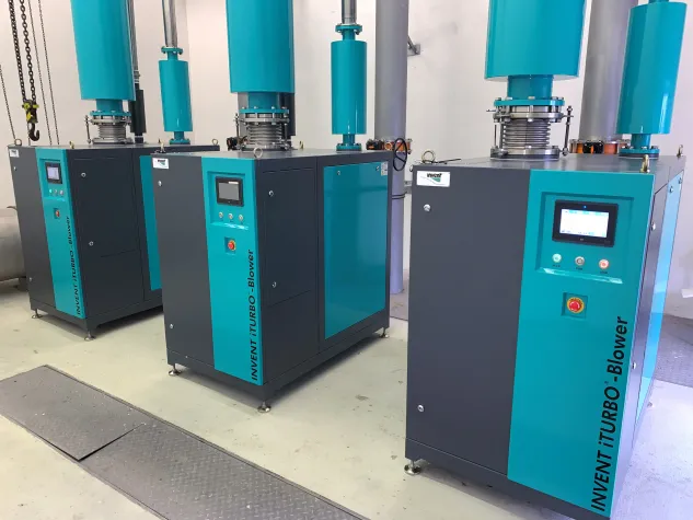 Bild: High speed für sauberes Wasser - das INVENT iTURBO®-Gebläse