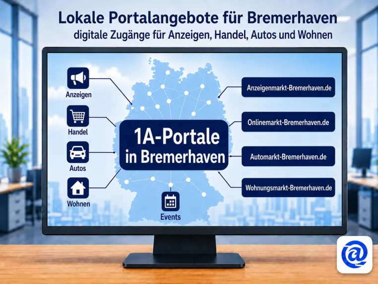 Bild: Bremerhaven erhält mit 1A-Portale.de zentrale Einstiege für lokale Angebote und Handel