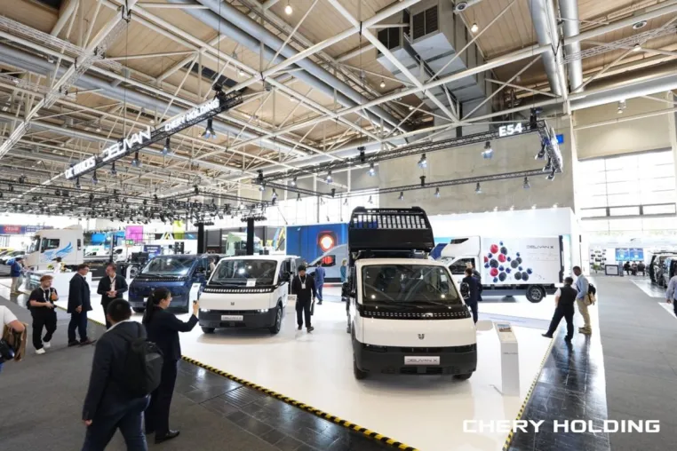 Bild: Chery Commercial Vehicle präsentiert Produkte und New-Energy-Lösungen auf der IAA Transportation 2026