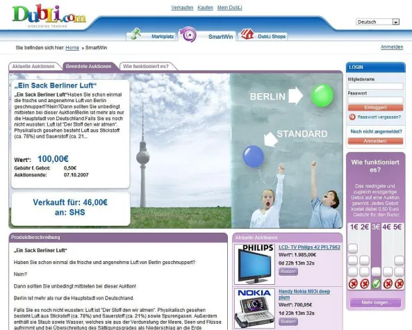 Bild: Auktionsportal DubLi versteigert Personaltrainer samt Gemüse-Flatrate