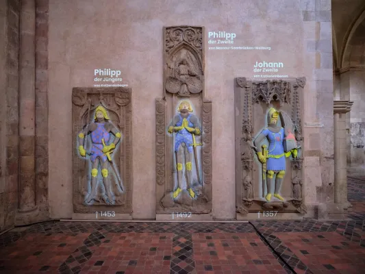 Startschuss für 3D-Grabmal-Projektion "Der Preis fürs Paradies" Bild: Startschuss für 3D-Grabmal-Projektion "Der Preis fürs Paradies"