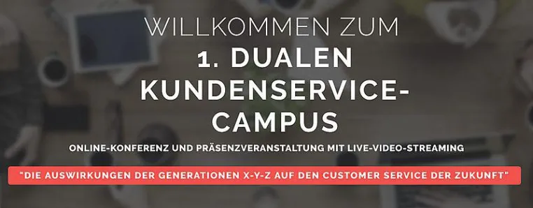 Bild: Der 1. Duale Kundenservice-Campus – mehr Input bei weniger Zeit- und Kostenaufwand