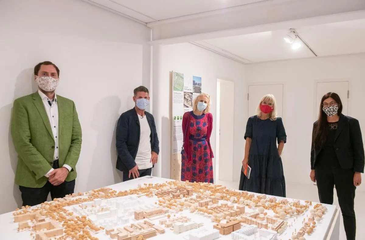 Lerge, Rössler, Hornstein, Borgmann, Prof. Elisabeth Merk