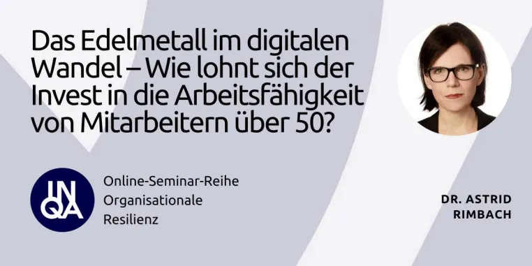 Bild: Organisationale Resilienz – Seminar-Reihe erfolgreich gestartet - Jetzt kostenlos teilnehmen