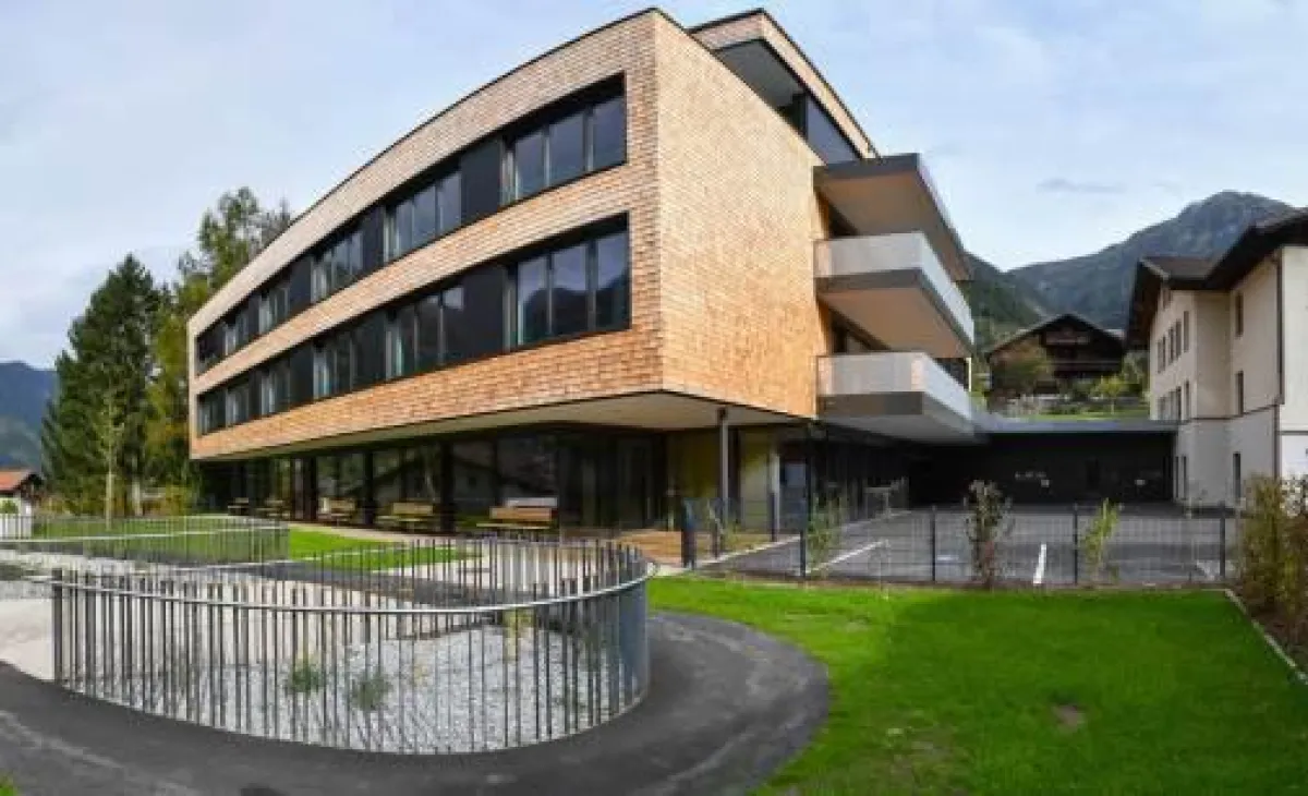 Das neue Haus St. Fidelis in St. Gallenkirch bietet Platz für 32 pflegebedürftige ältere Menschen.