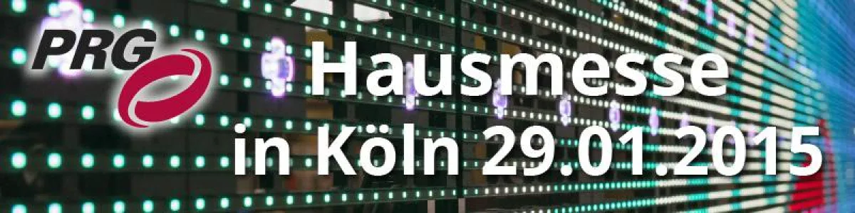 PRG lädt ein zur Hausmesse nach Köln (Foto: PRG Deutschland)