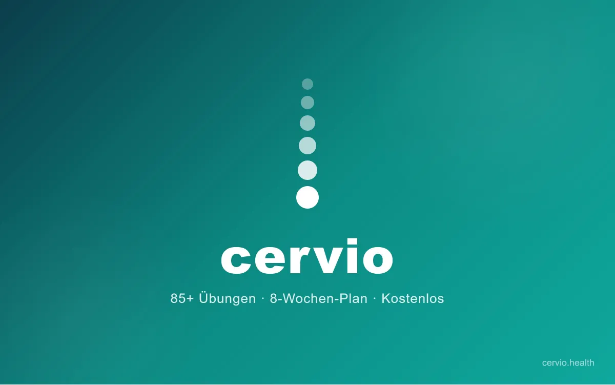 Cervio – kostenlose Wellness- und Bewegungs-App für Nacken-Mobility und Haltung (© Emanuel Bachmann / cervio.health)