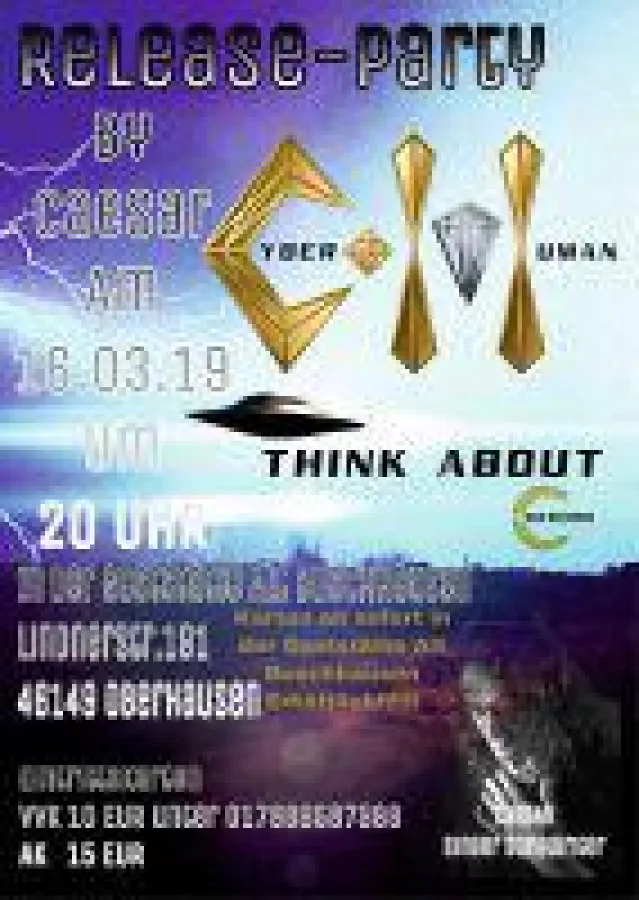 Plakat Release Party 2019